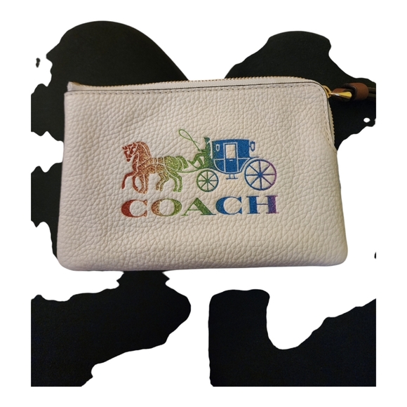 Coach Rainbow Wristlet Nwot - Picture 1 of 6
